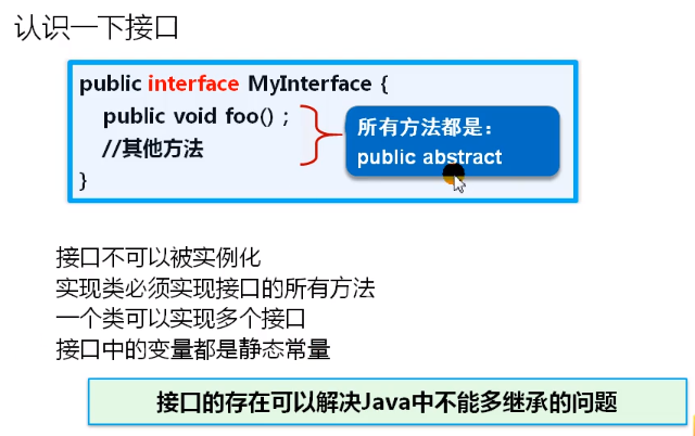 接口